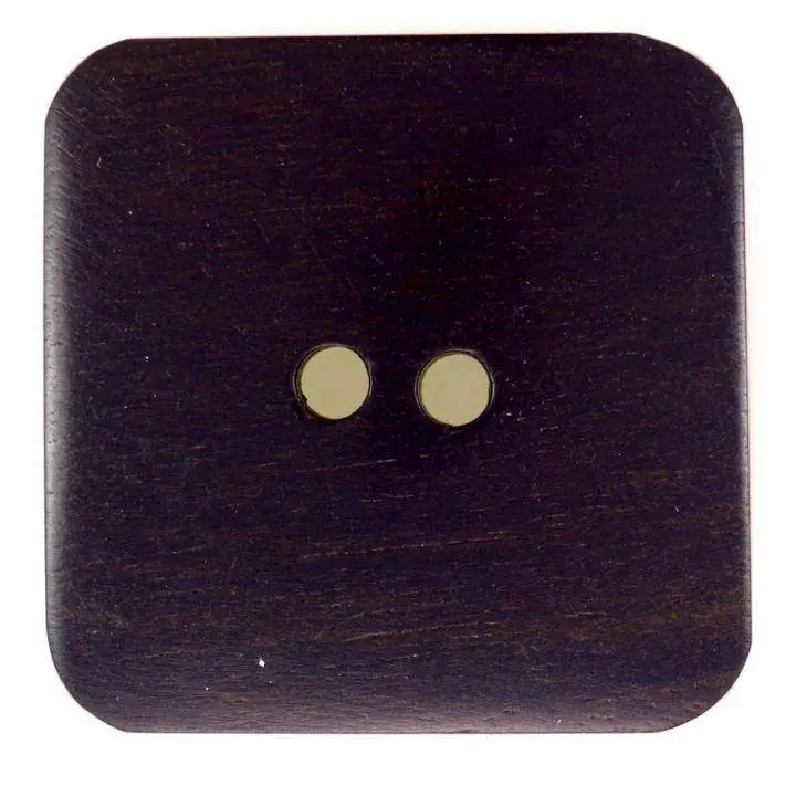 Kracherpreis Holz Knopf aus Ebenholz HK-177 A