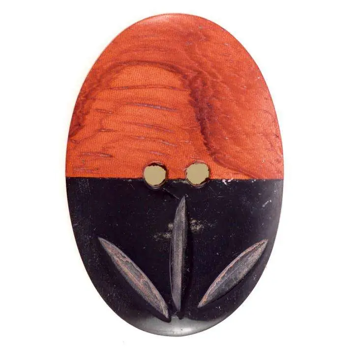 Holz Knopf mit Muster HK-211 Top-Angebot