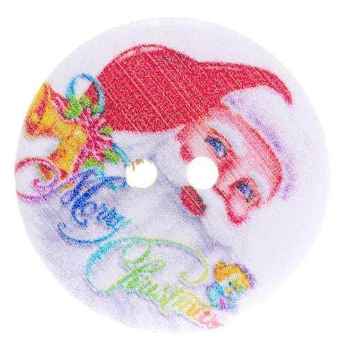 Holz Knopf Weihnachts-Nikolaus Motive HK-350 Ab Werk