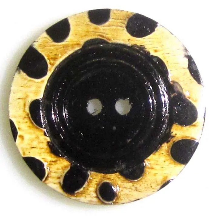 Mega-Angebot Horn Knopf beige HK-410