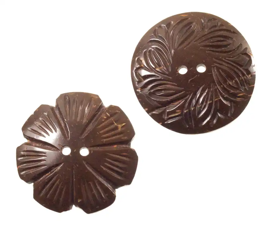 Sonderaktion Große Holzknöpfe aus Kokosholz hk-so-141-45