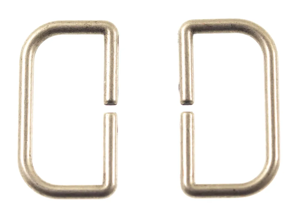 Neu Im Sortiment D – Ringe aus Metall Altsilber hri-2as