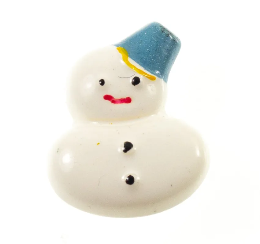 Top-Seller Knopf aus Nylon kleiner Schneemann