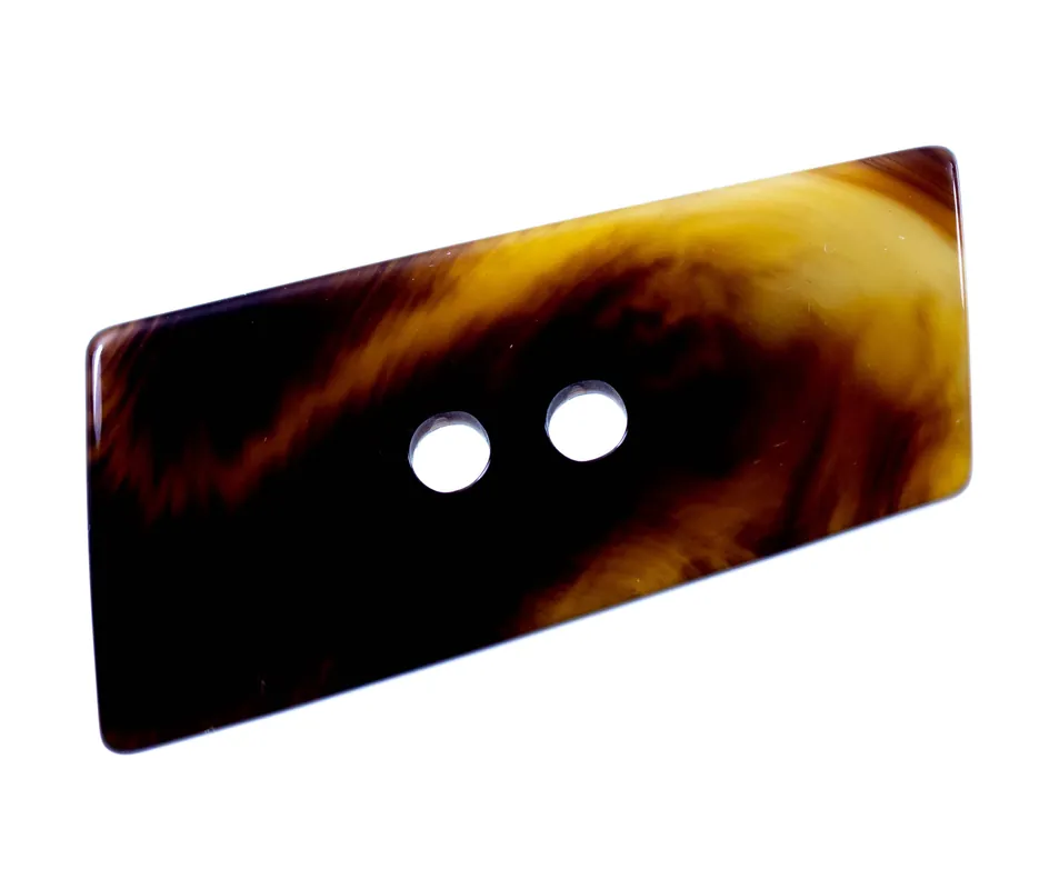 Hornimitat Knebelknopf K-1-braun Preis Gesenkt