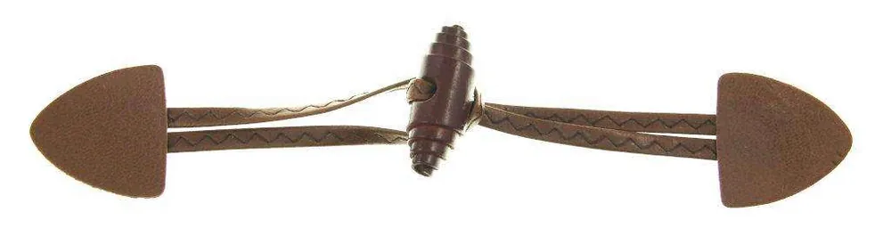 Begrenztes Angebot Knebel Knopf kaufen! Kunstleder K-109