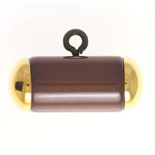 Kracherpreis Knebelknopf Öse braun K-111 mbr 12