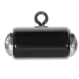 Letzte Chance Knebelknopf mit Öse k-111-schwarz