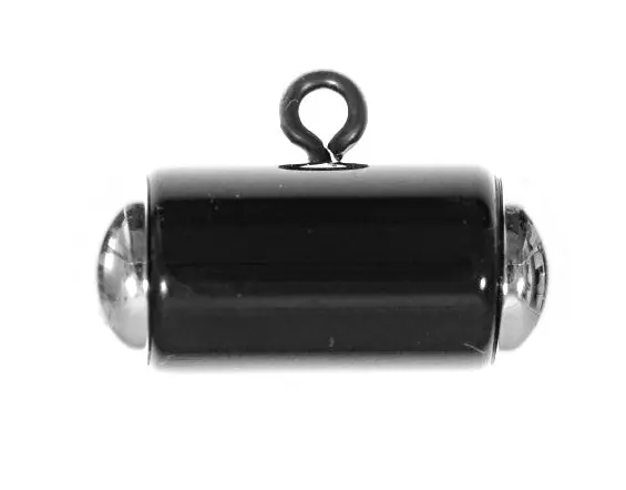 Letzte Chance Knebelknopf mit Öse k-111-schwarz