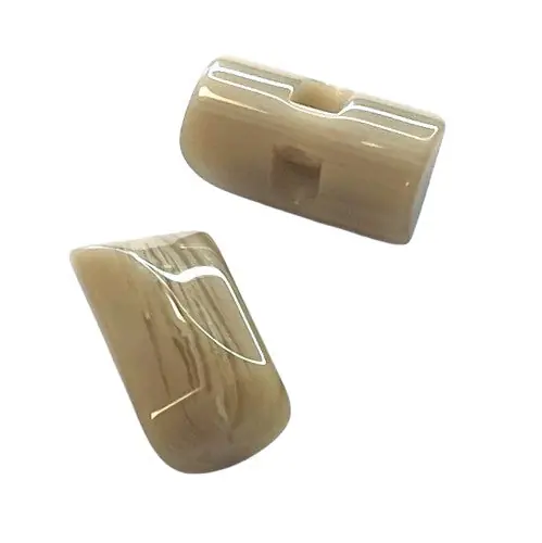 Knebelknopf Hornimitat beige K-11-1 Kostenloser Versand