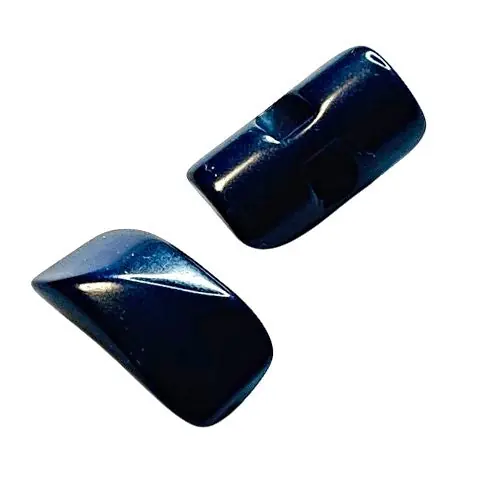 Knebelknopf Hornimitat dunkel lila K-11 Meistverkauft