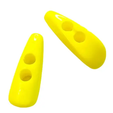 Knebelknopf Kunststoff gelb K-120 Letzte Chance