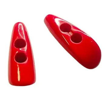 Knebelknopf Kunststoff rot K-120 Neu Im Sortiment