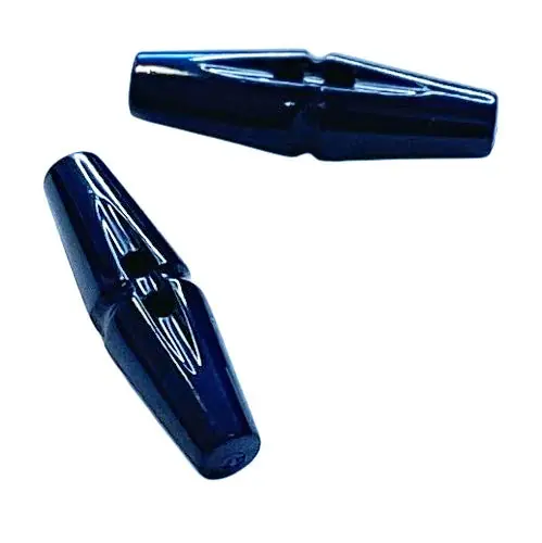 Geprüft Knebelknopf klassische Form blau K-121