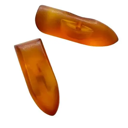 Großer Knebelknopf transparent braun K-14 Top-Angebot