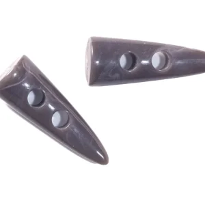 Schicker Knebel Knopf K-49 grau Neue Ware