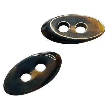 Schneller Versand Knebelknopf Hornimitat K-6 braun