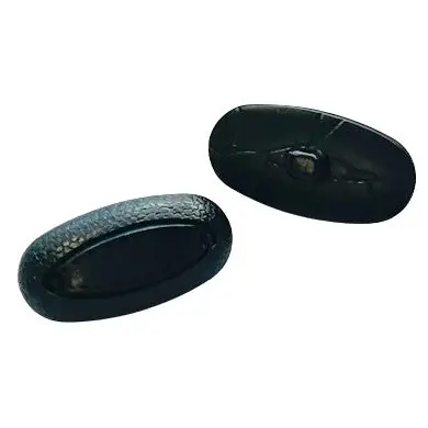 Knebelknopf Leder Optik K-8 schwarz Heißes Angebot