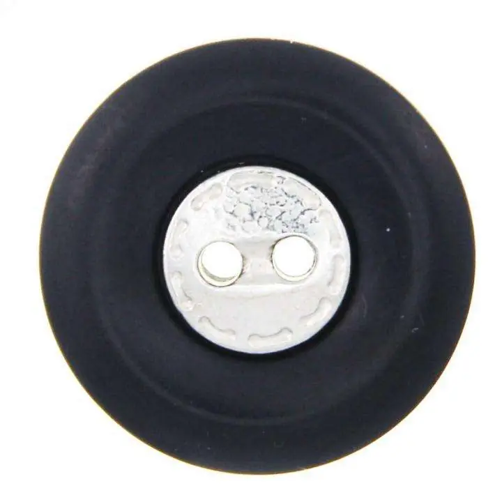 Solange Der Vorrat Reicht Knopf mit Metalleinlage KBL-23