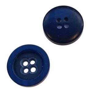 Knopf blau mit Rand kbl-29 Hochwertig