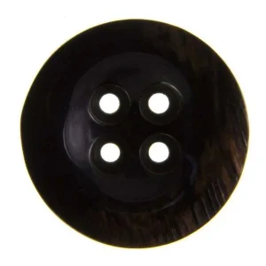 Neu Im Sortiment Hornimitat Knopf KBR-211d