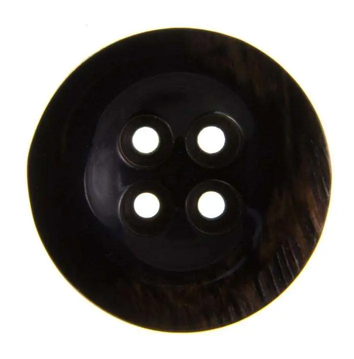 Neu Im Sortiment Hornimitat Knopf KBR-211d