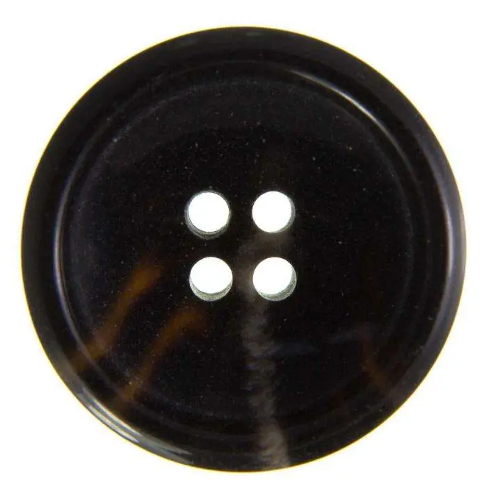 Zertifiziert Hornimitat Knopf KBR-220d