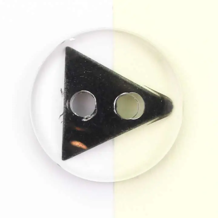 Transparenter Knopf-schwarz KD-12 Neue Kollektion