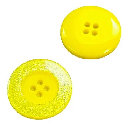 Limited Edition Knopf mit glitzerndem Rand KGL-141