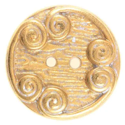 Neue Ware 2-Loch Knopf mit Kordelmuster KGO-3