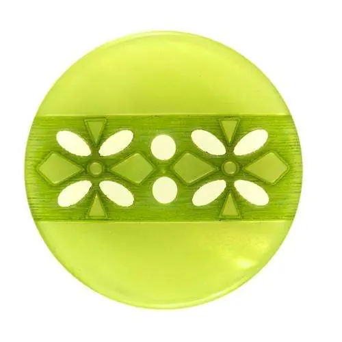 Knopf mit Blumenmuster KGR-156 Heute Kaufen