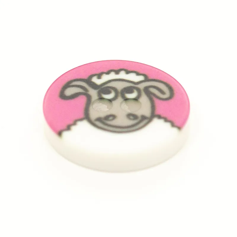 Begrenztes Angebot Kinder Knopf Shaun das Schaf kk-10-rosa
