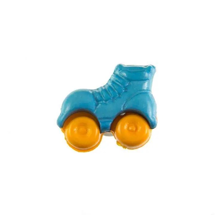 Letzte Chance Kinder Knopf Rollschuhe KK-150-blau 6