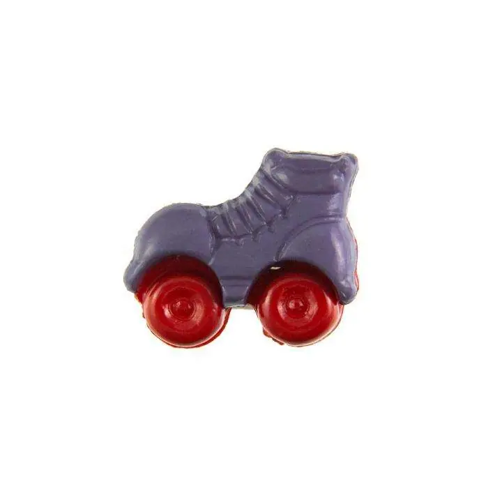 Kinder Knopf Rollschuhe KK-150-lila 3 Original