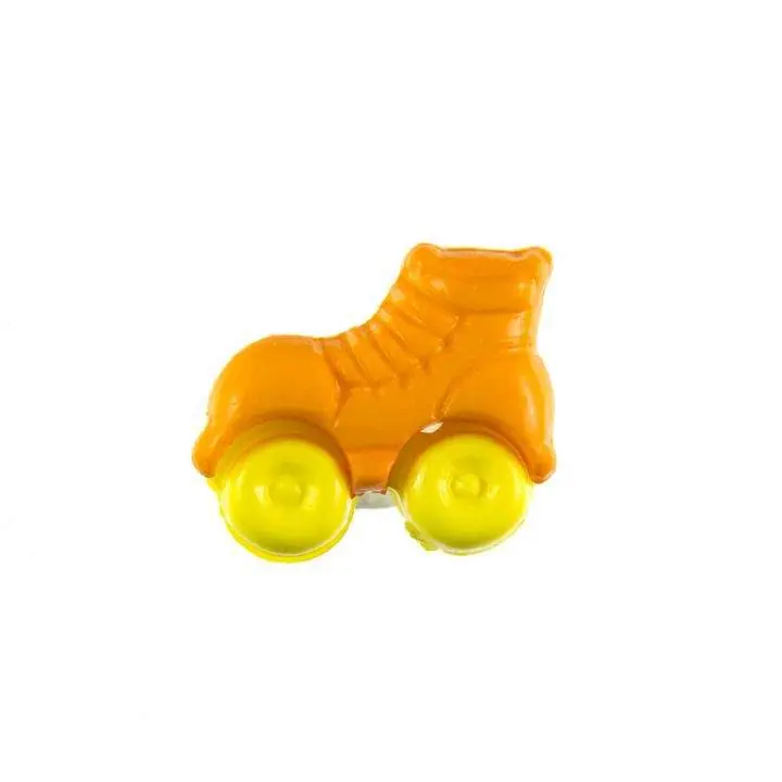Kinder Knopf Rollschuhe KK-150-orange 4 Mega-Angebot