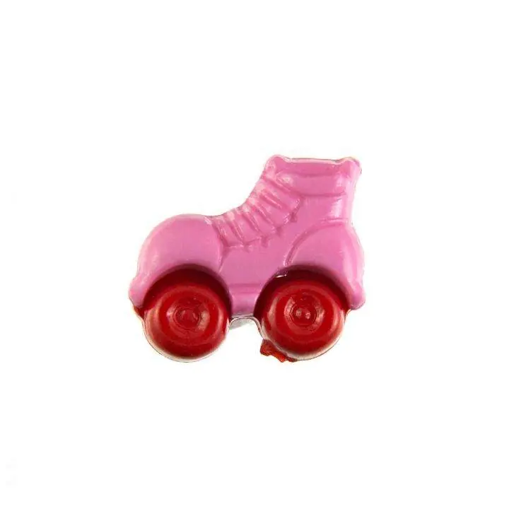 Kinder Knopf Rollschuhe KK-150-rosa 2 Sichere Zahlung
