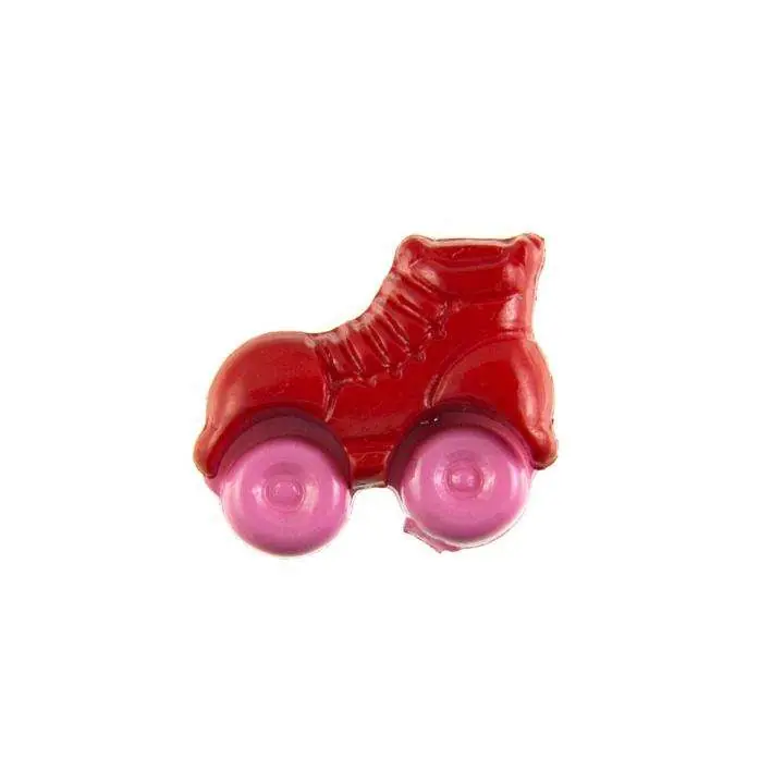 Meistverkauft Kinder Knopf Rollschuhe KK-150-rot 3