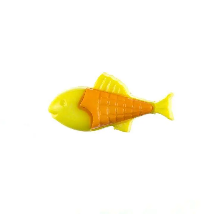 Im Trend Kinder Knopf Fisch KK-151-gelb-3