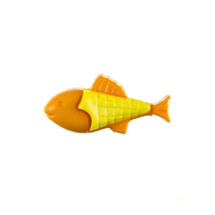 Kinder Knopf Fisch KK-151-orange-2 Bestpreis
