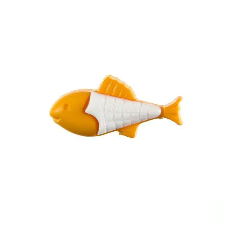Neuheit Kinder Knopf Fisch KK-151-orange-3