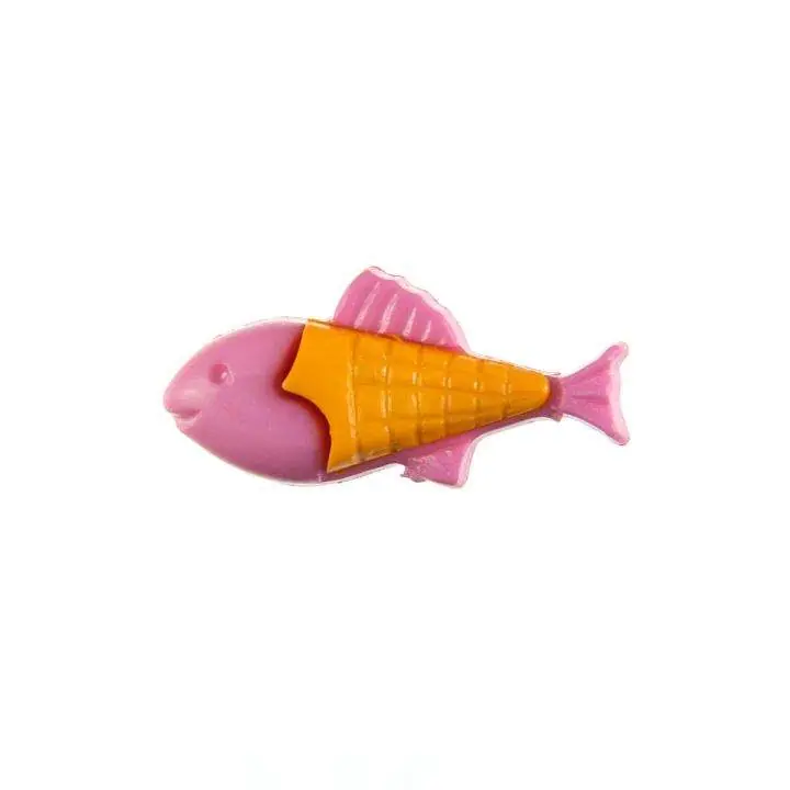 Kinder Knopf Fisch KK-151-rosa-2 Günstig