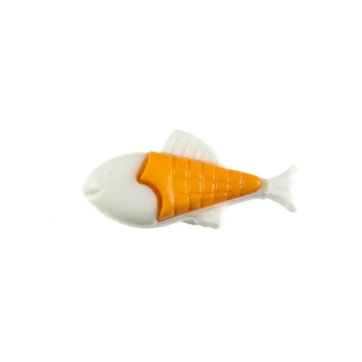 Angebot Kinder Knopf Fisch KK-151-weiß-1