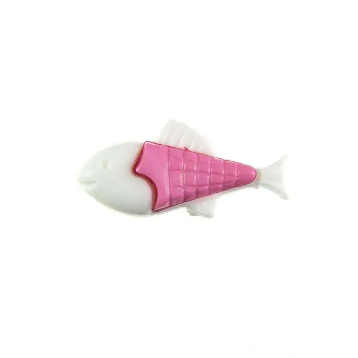 Kinder Knopf Fisch KK-151-weiß-3 Gratis Versand