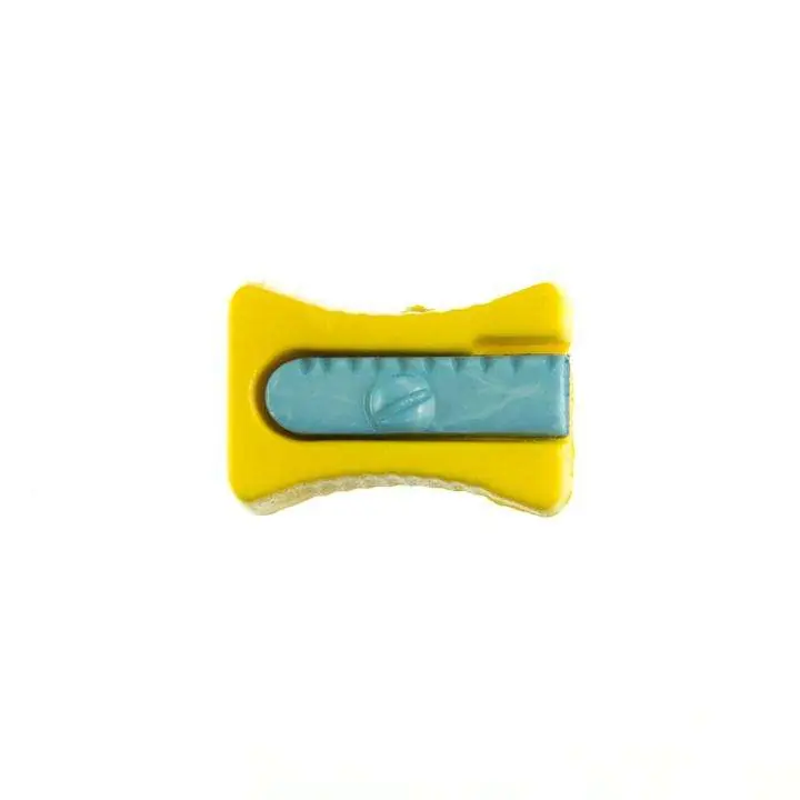 Kinder Knopf Anspitzer KK-152 gelb 3 Must-Have