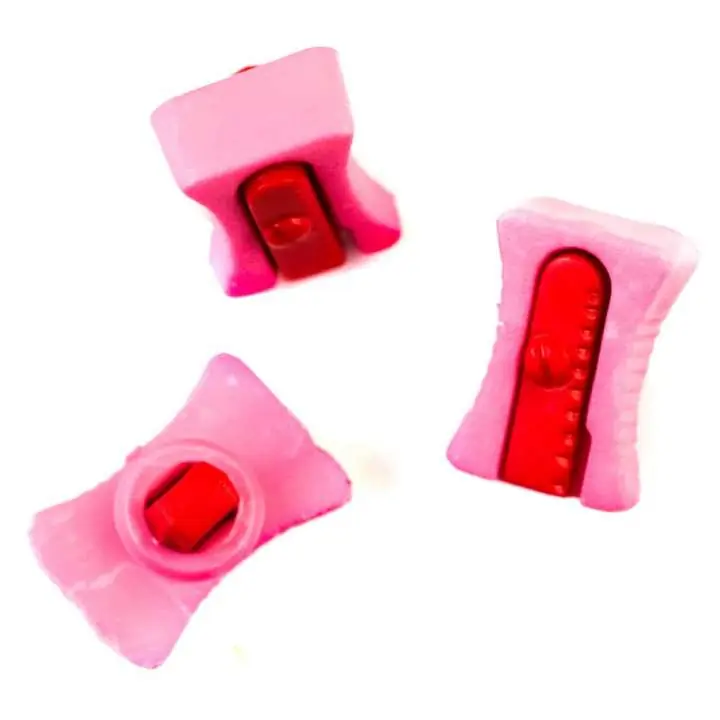 Markenprodukt Kinder Knopf Anspitzer KK-152 rosa 4