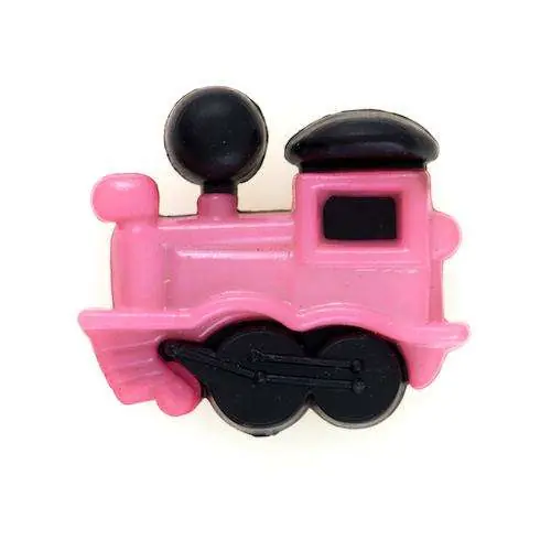 Markenprodukt Kinder Knopf Lokomotive KK-53rosa
