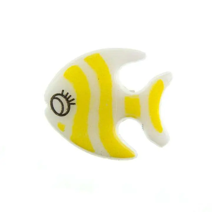 Kinder Knopf Fisch KK-61 gelb Bestseller