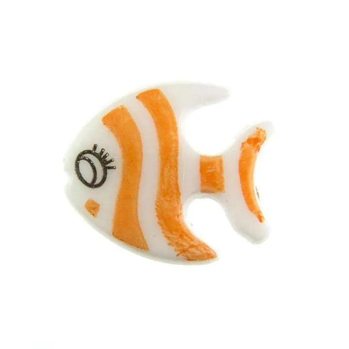Neue Ware Kinder Knopf Fisch KK-61 orange