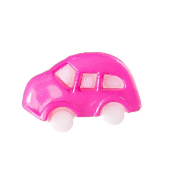 Kinder Knopf Auto KK-70pink Echt