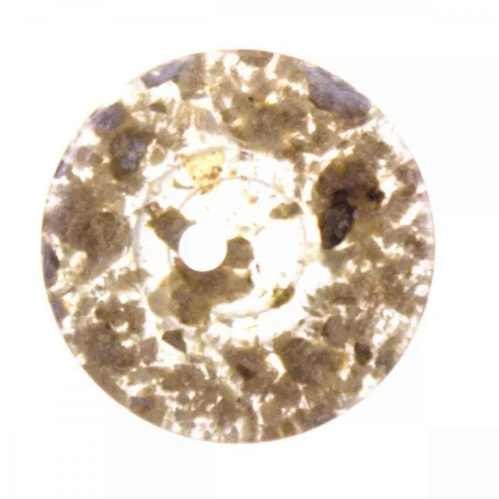 Knopf transparent KM-3 beige Markenware