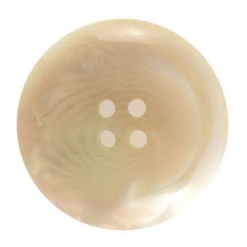 Knopf in Perlmuttoptik Natur creme KM-30n Super-Preis
